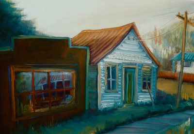 Ghost Town, West Coast, NZ by Lee Campbell